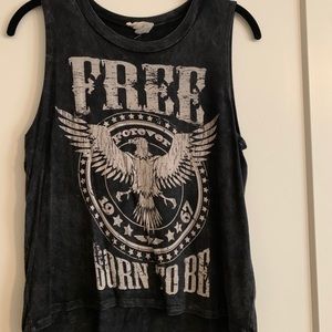Born to Be Free Muscle Tank